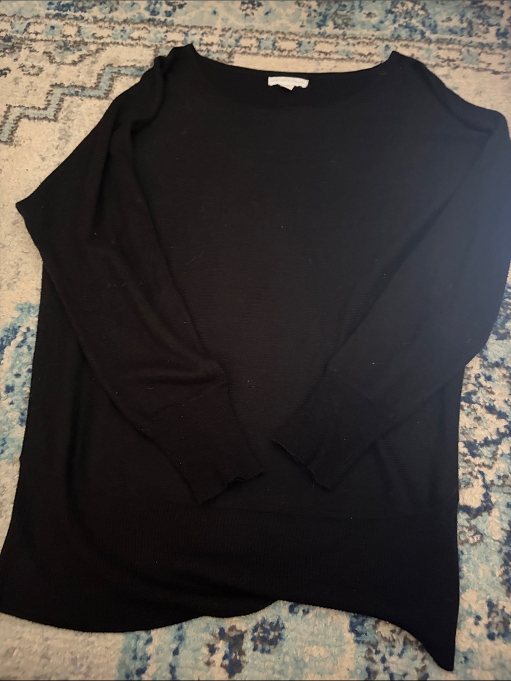 New York & Company Black Women's Crewneck Sweater